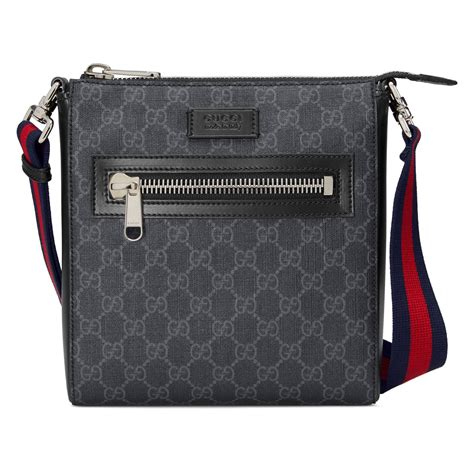 mens gucci cross body|Gucci shoulder bag men's black.